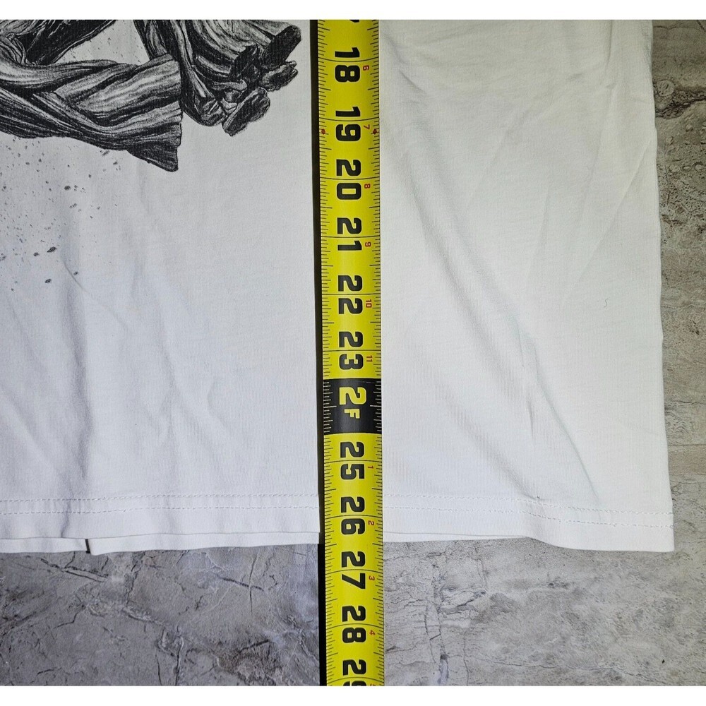 Mens Marvel T-Shirt Baby Groot Guardians of Galaxy vol. 2 Short Sleeve White - Picture 8 of 9